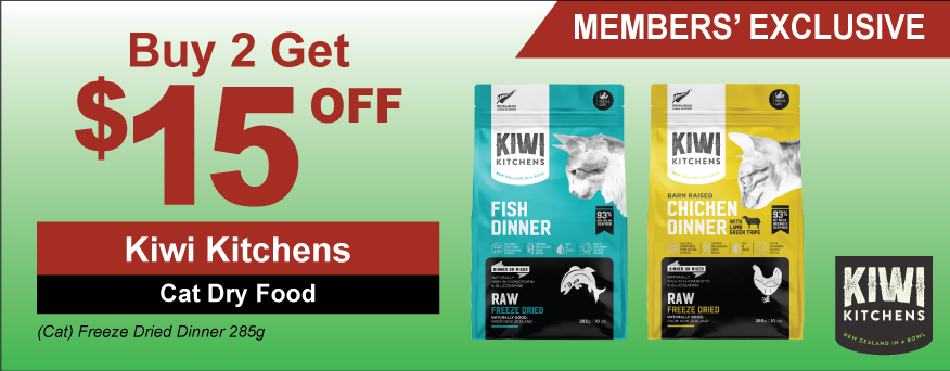 Kiwi Kitchens Cat Dry Food Promo